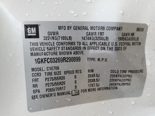 Photo 12 VIN: 1GKFC03269R290899 - GMC YUKON 