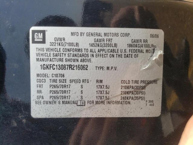 Photo 12 VIN: 1GKFC13087R216062 - GMC YUKON 