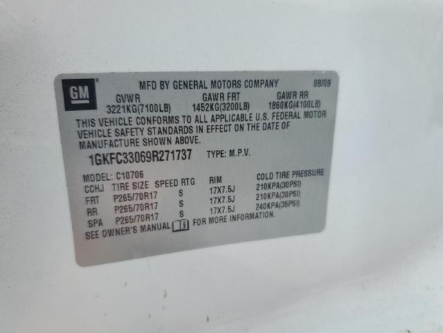 Photo 12 VIN: 1GKFC33069R271737 - GMC YUKON SLT 