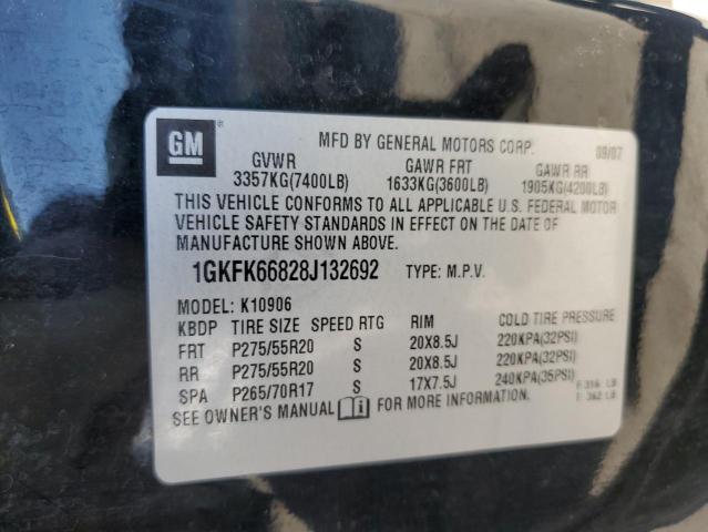 Photo 12 VIN: 1GKFK66828J132692 - GMC YUKON XL D 