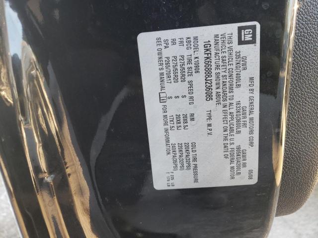 Photo 12 VIN: 1GKFK66888J236085 - GMC YUKON XL D 