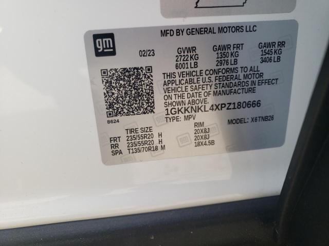 Photo 12 VIN: 1GKKNKL4XPZ180666 - GMC ACADIA 