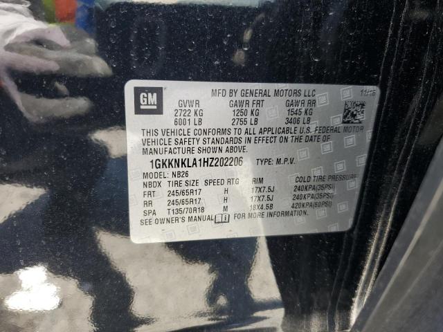 Photo 12 VIN: 1GKKNKLA1HZ202206 - GMC ACADIA 