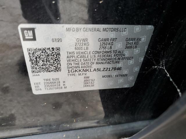 Photo 12 VIN: 1GKKNKLA5LZ217946 - GMC ACADIA SLE 