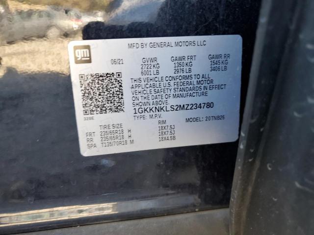 Photo 9 VIN: 1GKKNKLS2MZ234780 - GMC ACADIA SLE 