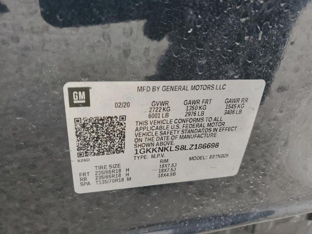 Photo 11 VIN: 1GKKNKLS8LZ186698 - GMC ACADIA 