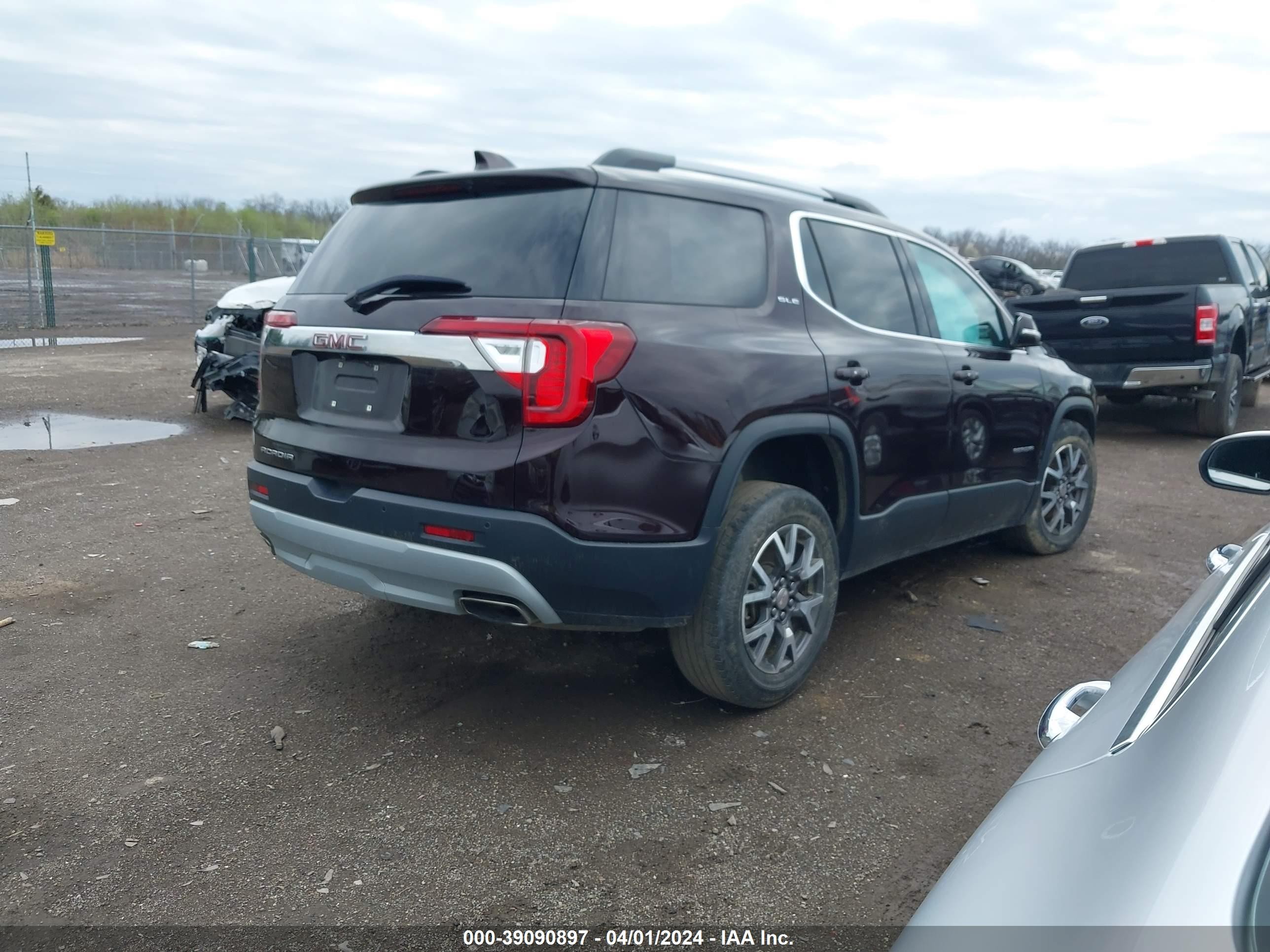 Photo 3 VIN: 1GKKNKLSXLZ160474 - GMC ACADIA 