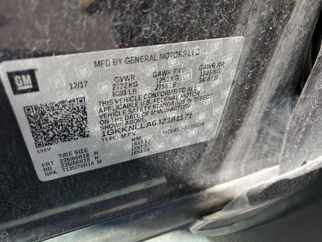 Photo 12 VIN: 1GKKNLLA6JZ181171 - GMC ACADIA SLE 