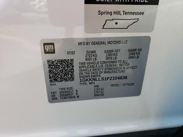 Photo 11 VIN: 1GKKNLLS1PZ104838 - GMC ACADIA 