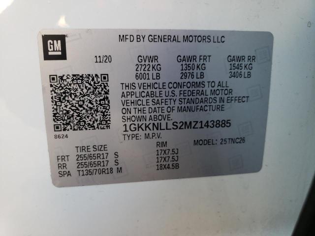 Photo 12 VIN: 1GKKNLLS2MZ143885 - GMC ACADIA AT4 