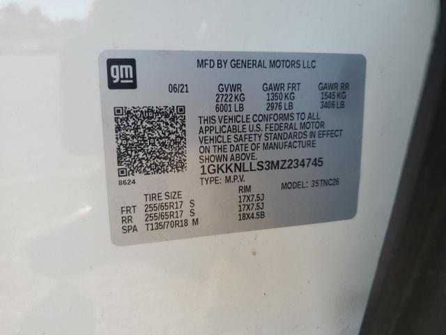 Photo 12 VIN: 1GKKNLLS3MZ234745 - GMC ACADIA AT4 