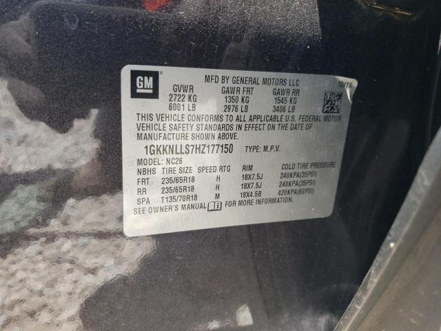 Photo 12 VIN: 1GKKNLLS7HZ177150 - GMC ACADIA 