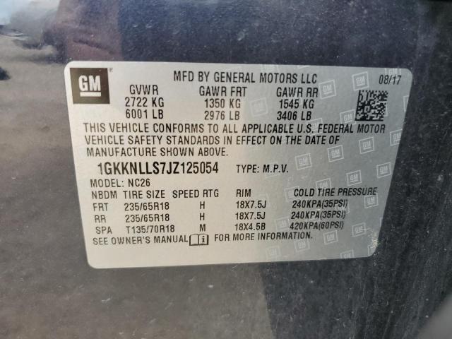 Photo 12 VIN: 1GKKNLLS7JZ125054 - GMC ACADIA 