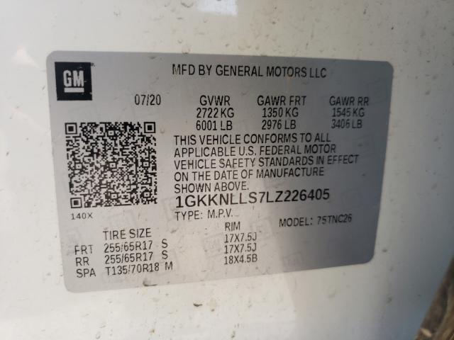 Photo 9 VIN: 1GKKNLLS7LZ226405 - GMC ACADIA AT4 