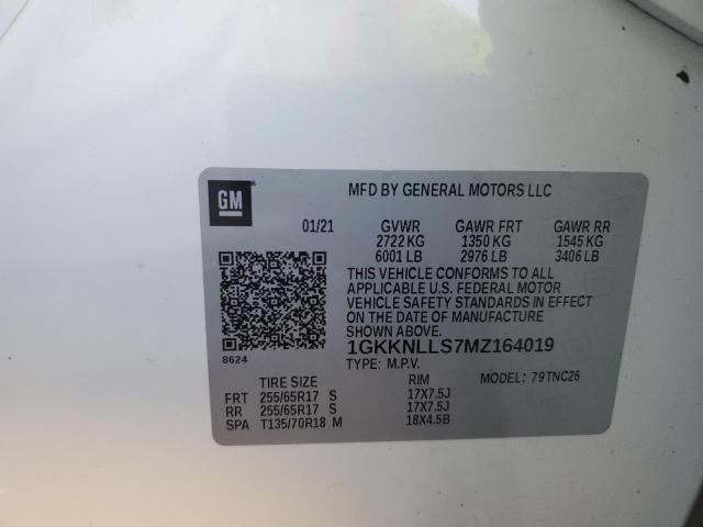 Photo 12 VIN: 1GKKNLLS7MZ164019 - GMC ACADIA AT4 