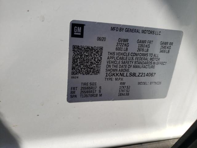 Photo 11 VIN: 1GKKNLLS8LZ214067 - GMC ACADIA AT4 