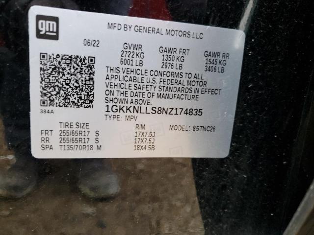 Photo 13 VIN: 1GKKNLLS8NZ174835 - GMC ACADIA AT4 