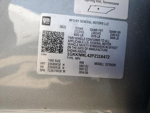 Photo 12 VIN: 1GKKNML42PZ116472 - GMC ACADIA 