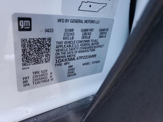 Photo 11 VIN: 1GKKNML47PZ216499 - GMC ACADIA SLT 