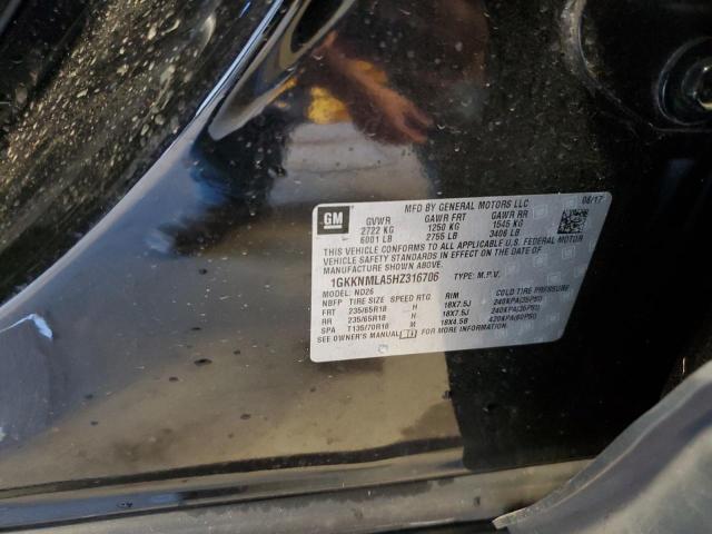 Photo 12 VIN: 1GKKNMLA5HZ316706 - GMC ACADIA 