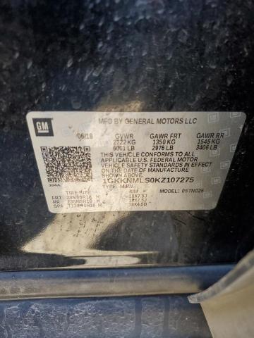 Photo 12 VIN: 1GKKNMLS0KZ107275 - GMC ACADIA 