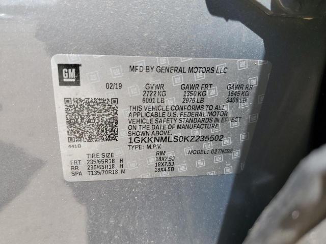 Photo 13 VIN: 1GKKNMLS0KZ235502 - GMC ACADIA 