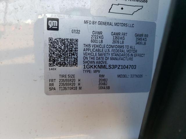 Photo 13 VIN: 1GKKNMLS3PZ104703 - GMC ACADIA 