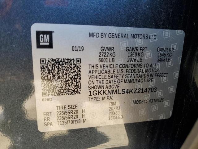 Photo 12 VIN: 1GKKNMLS4KZ214703 - GMC ACADIA 