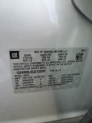 Photo 12 VIN: 1GKKNMLS5JZ122322 - GMC ACADIA 