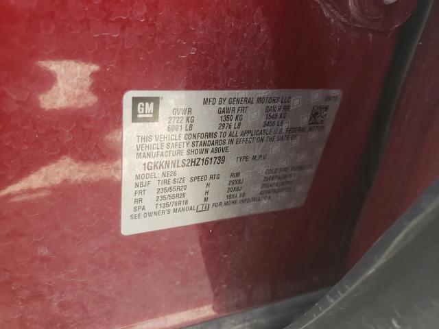 Photo 9 VIN: 1GKKNNLS2HZ161739 - GMC ACADIA SLT 