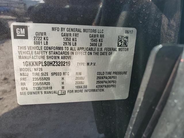 Photo 11 VIN: 1GKKNPLS0HZ320219 - GMC ACADIA DEN 