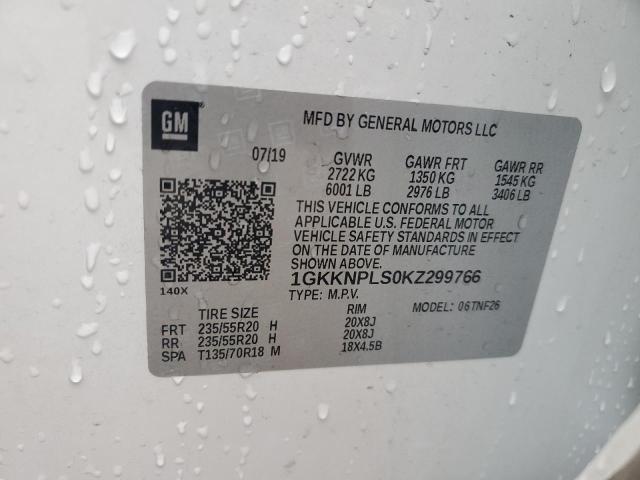 Photo 11 VIN: 1GKKNPLS0KZ299766 - GMC ACADIA DEN 