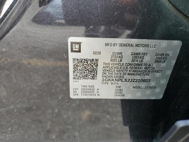 Photo 12 VIN: 1GKKNPLS2JZ210603 - GMC ACADIA DEN 