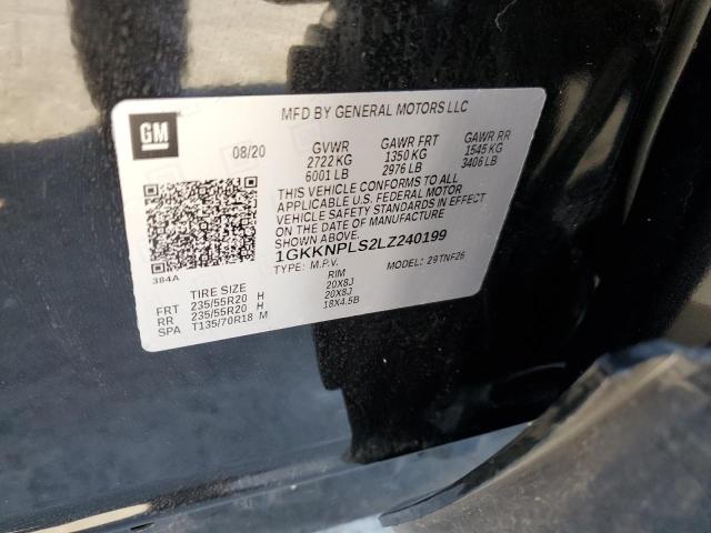 Photo 12 VIN: 1GKKNPLS2LZ240199 - GMC ACADIA DEN 