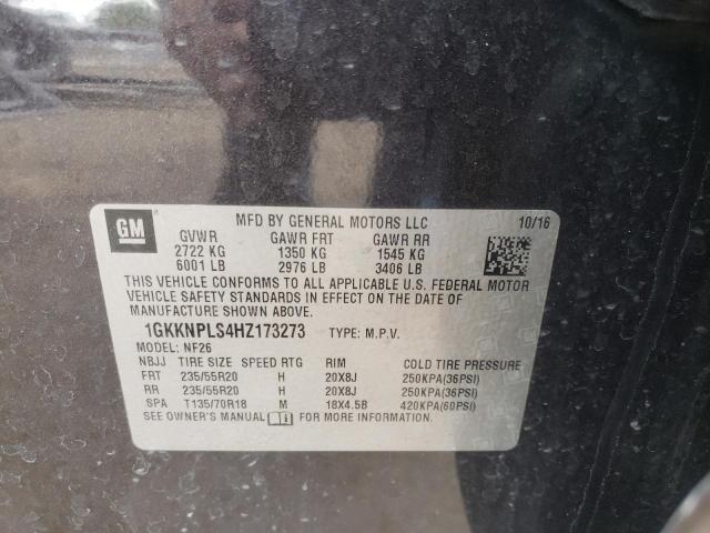 Photo 9 VIN: 1GKKNPLS4HZ173273 - GMC ACADIA DEN 