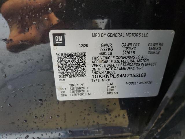 Photo 9 VIN: 1GKKNPLS4MZ155169 - GMC ACADIA DEN 