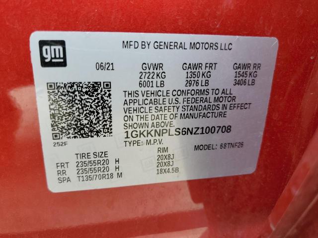 Photo 13 VIN: 1GKKNPLS6NZ100708 - GMC ACADIA DEN 