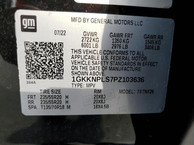 Photo 13 VIN: 1GKKNPLS7PZ103636 - GMC ACADIA DEN 