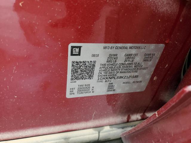 Photo 12 VIN: 1GKKNPLS8KZ129185 - GMC ACADIA DEN 