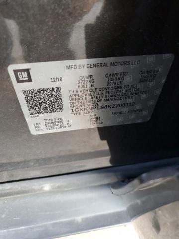 Photo 12 VIN: 1GKKNPLS8KZ200112 - GMC ACADIA DEN 