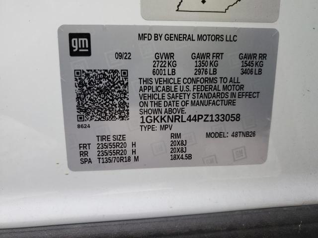 Photo 12 VIN: 1GKKNRL44PZ133058 - GMC ACADIA 