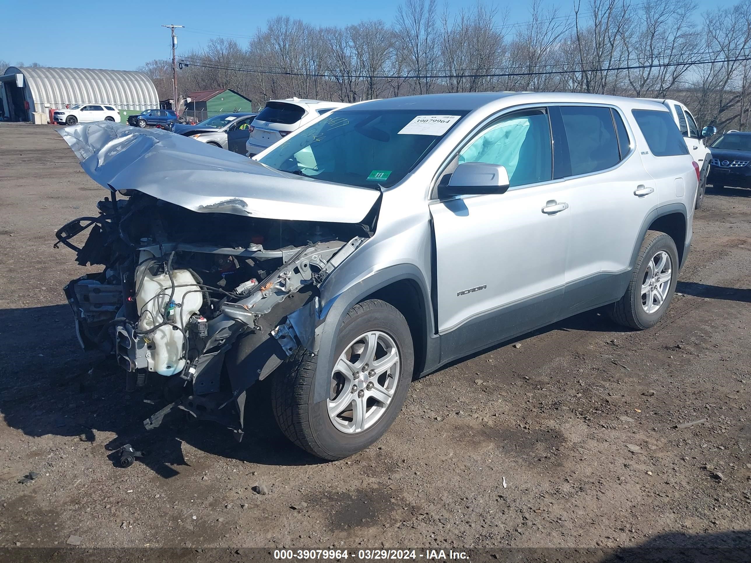 Photo 1 VIN: 1GKKNRLA9HZ172879 - GMC ACADIA 