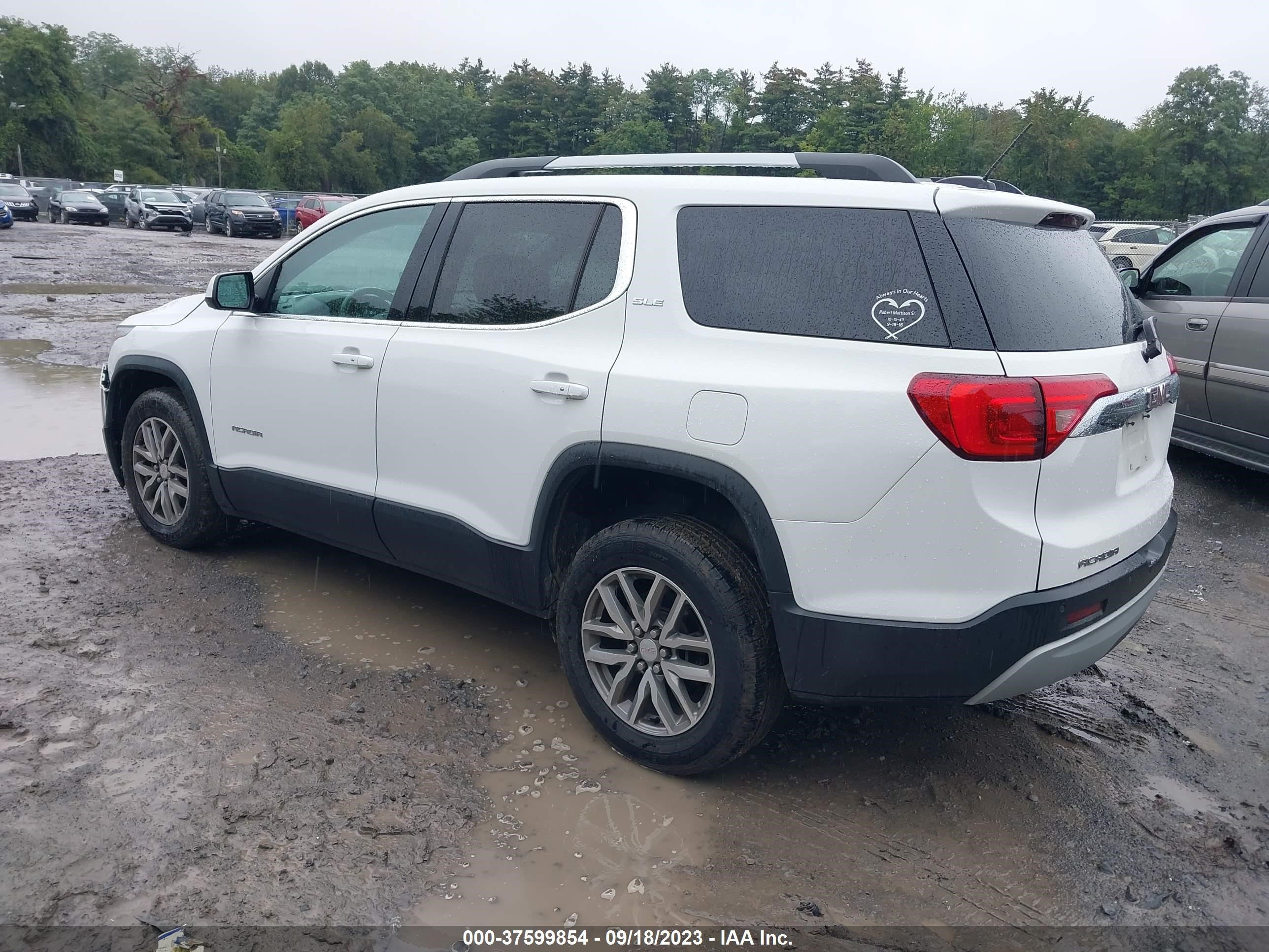 Photo 2 VIN: 1GKKNSLA1HZ307022 - GMC ACADIA 