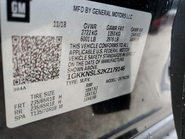 Photo 12 VIN: 1GKKNSLS2KZ179146 - GMC ACADIA 