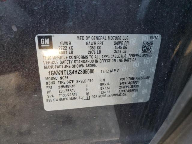 Photo 13 VIN: 1GKKNTLS4HZ305506 - GMC ACADIA ALL 