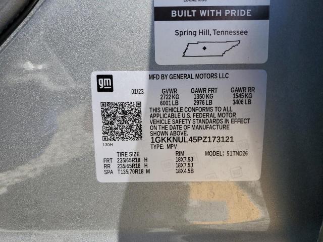 Photo 12 VIN: 1GKKNUL45PZ173121 - GMC ACADIA SLT 