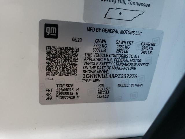 Photo 13 VIN: 1GKKNUL48PZ237376 - GMC ACADIA 