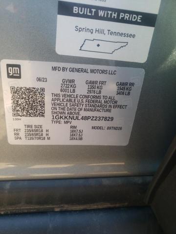 Photo 12 VIN: 1GKKNUL48PZ237829 - GMC ACADIA SLT 