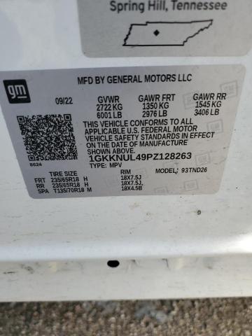 Photo 13 VIN: 1GKKNUL49PZ128263 - GMC ACADIA SLT 