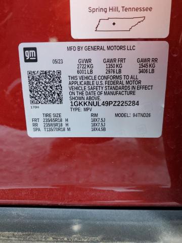 Photo 12 VIN: 1GKKNUL49PZ225284 - GMC ACADIA 